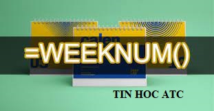 Hoc tin hoc van phong o thanh hoa Hàm weeknum là hàm trả về thứ tự của tuần trong năm của một ngày cụ thể. Bạn đã biết rõ về hàm này