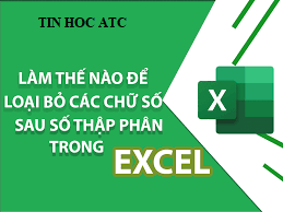 Học tin học cấp tốc ở thanh hóa Khi xử lý số liệu, bảng tính của bạn xuất hiện các chữ số thập phân dài, sẽ làm cho bảng tính của bạn bị rối