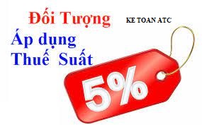 Trung tâm kế toán tại thanh hóa Những đối tượng hàng hóa, dịch vụ nào chịu thuế suất 5% theo luật quy định, chúng ta cùng tìm hiểu ngay nhé!