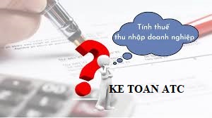 đào tạo kế toán thực tế ở thanh hóa Thuế TNDN là lạo thuế đánh vào lượi nhuận thu được của doanh nghiệp, vậy cáchtính thuế này như thế