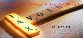 lop dao tao ke toan o thanh hoa Những khoản chi phí bị khống chế định mức khi xác định chi phí được trừ bao gồm những khoản nào? Chúng
