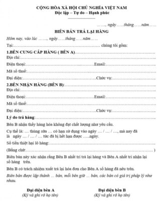 Học kế toán cấp tốc tại thanh hóa Khi doanh nghiệp phát sinh nghiệp vụ hang bán trả lại hì kế toán sẽ xử lý như thế nào? Thủ tục ra sao?