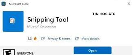 Hoc tin hoc van phong o Thanh Hoa Snipping Tool giúp người dùng chỉnh sửa ảnh và chụp màn hình nhanh chóng, nếu máy tính của bạn bị