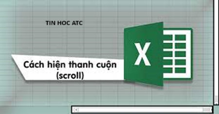Học tin học tại thanh hóa Excel của bạn đang bị mất thanh kéo ngang? Bạn đang không biết phải làm thế nào? Mời bạn theo dõi bài viết sau