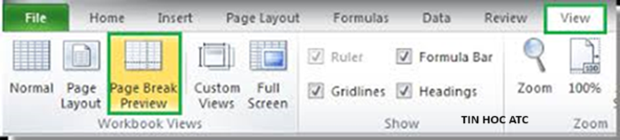Hoc tin hoc cap toc tai thanh hoa Bạn đang gặp tình trạng lỗi Page Break? Tin học ATC sẽ hướng dẫn bạn khắc phục lỗi này trong bài