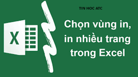 Trung tâm tin học ở thanh hóa Bạn muốn tiết kiệm thời gian bằng cách chọn lựa vùng cần in hoặc in nhiều trang trong excel? Hãy thử