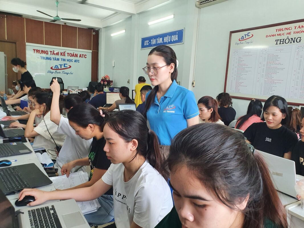 Lớp học kế toán ở Thanh Hóa
