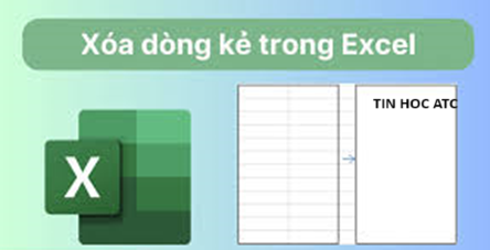 Trung tâm tin học ở thanh hóa Bạn đã biết cách xóa những dòng kẻ của ô trong excel chưa? Bài viết sau đây tin học ATC xin chia sẽ đến bạn đọc