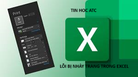 Trung tam tin hoc tai thanh hoa Khi đang căn chỉnh để in bản excel ra giấy bạn gặp phải lỗi bị nhảy trang không mong muốn, tin học ATC