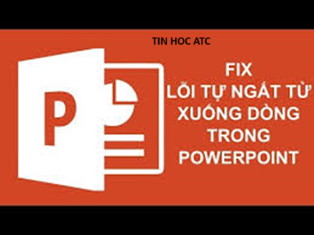 Học tin học tại thanh hóa Nếu trong file powerpoint của bạn bị tách đôi chữ và rớt dòng, hãy thử tham khảo cách làm sau nhé!