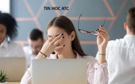 Hoc tin hoc thuc hanh o thanh hoa Để giảm bớt mỏi mắt cho dân văn phòng thì bạn cần thiết lập những chế độ sau cho máy tính của bạn.