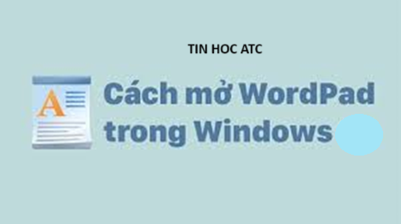 Hoc tin hoc thuc hanh o thanh hoa Nếu bạn chưa biết cách sử dụng Microsoft Wordpad? Mời bạn tham khảo bài viết này để biết cách nhé!