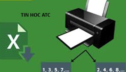 Học tin học ở thanh hóa Bạn muốn in trang chẵn hoặc lẻ trong Excel để tiết kiệm giấy và dễ sắp xếp? Dưới đây là cách thực hiện nhanh và