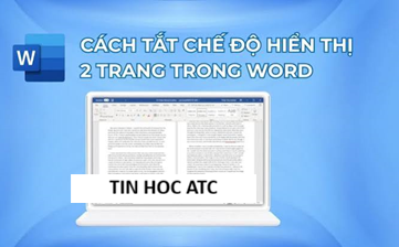 Học tin học tại thanh hóa Trong quá trình soạn thảo văn bản trên Microsoft Word, không ít người dùng vô tình kích hoạt tính năng hiển thị hai